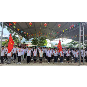 SÔI NỔI NGHI LỄ CHÀO CỜ THEO NGHI THỨC ĐỘI ĐỒNG LOẠT TOÀN TỈNH Chào mừng kỷ niệm 85 năm Ngày thành lập Đội TNTP Hồ Chí Minh (15/5/1941 – 15/5/2026)